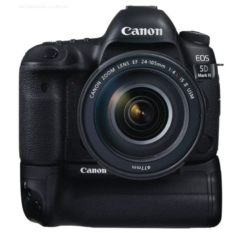 Canon EOS 5D Mark IV with BG E20 Battery Grip Used