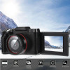 Digital Full HD1080P 16x Digital Camera Professional Video Camcorder Vlogging Camera black