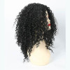 Black Wig Rose Net Wig Small Curly Wig