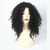 Black Wig Rose Net Wig Small Curly Wig